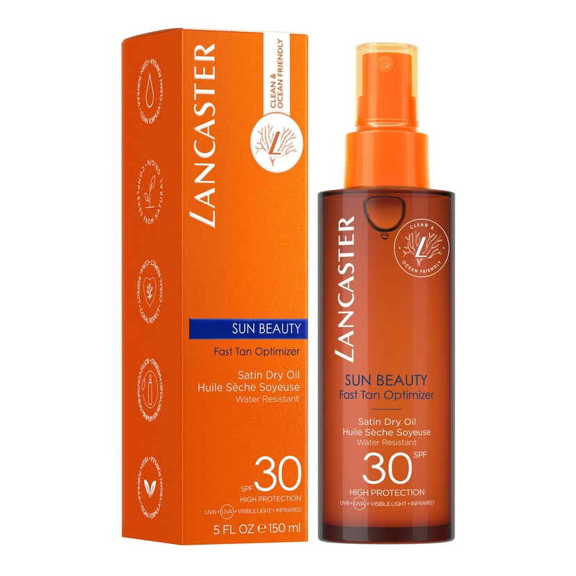 Sun Beauty Fast Tan Optimizer Satin Dry Oil