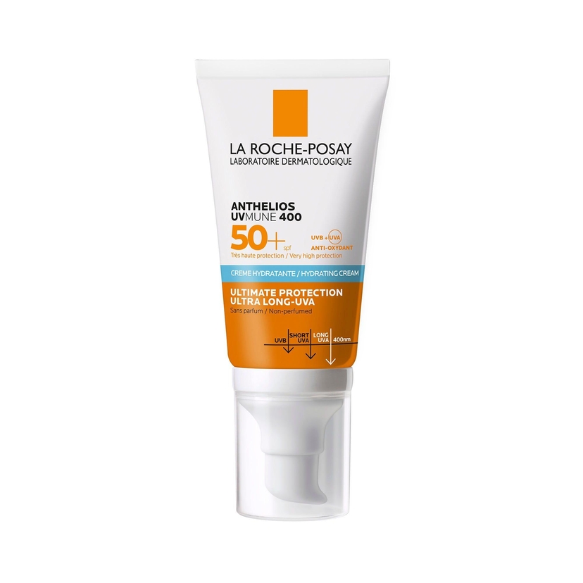 Anthelios Uvmune 400 Crème Solaire Hydratante Sans Parfum