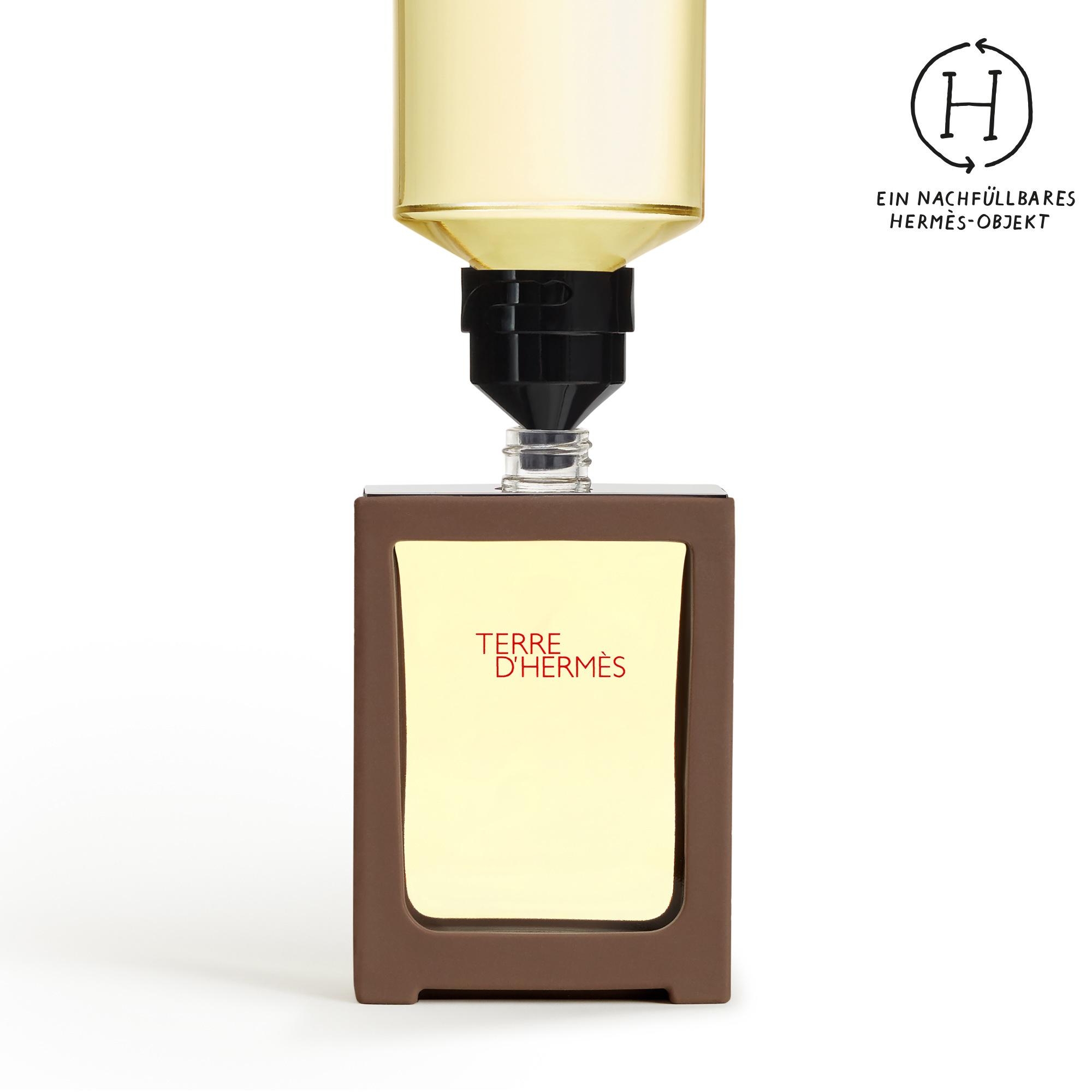 Terre d'Hermès, 30 ml travel spray and 125 ml refill