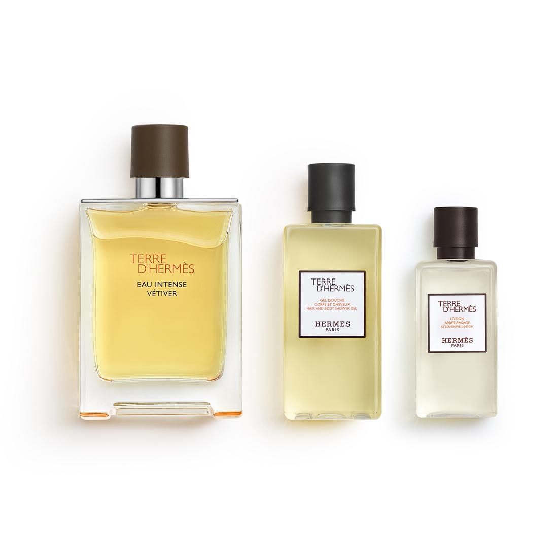 Terre d'Hermès Eau Intense Vétiver gift set, Eau de Parfum