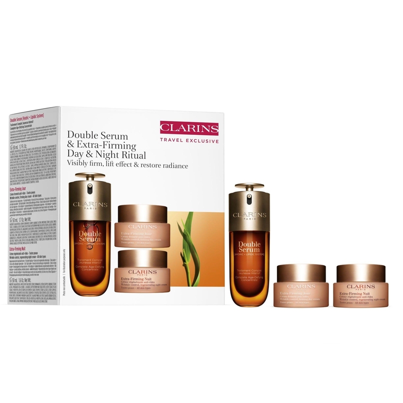 Coffret Double Serum & Extra-Firming soins anti-âge raffermissants - Travel Exclusive