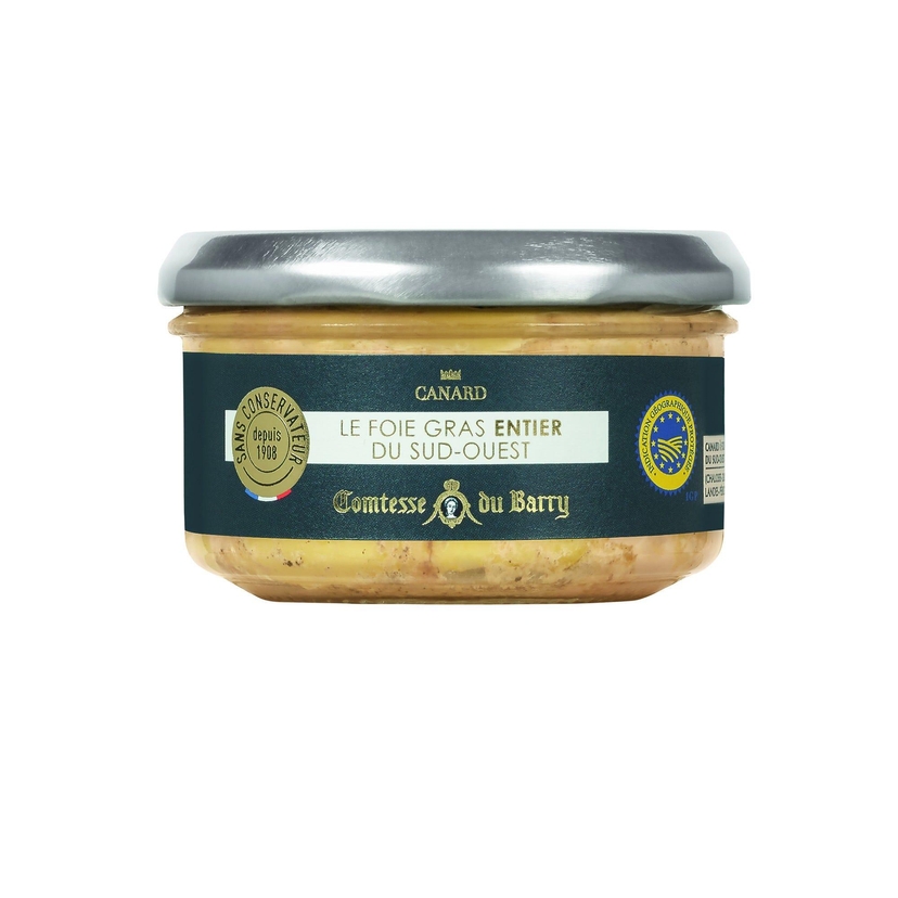 Foie gras de canard entier du Sud-Ouest 140g