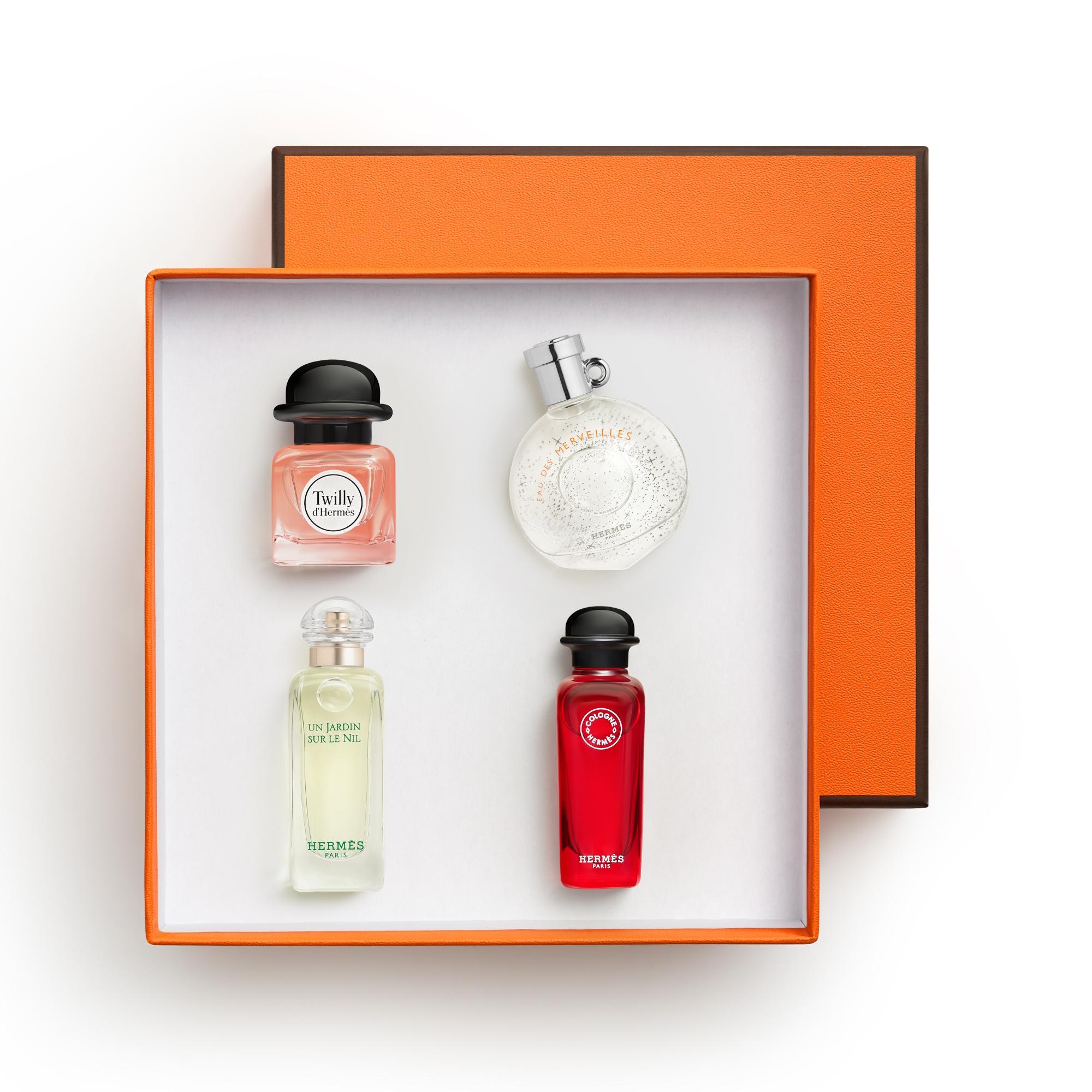 Twilly d'Hermès, Eau des Merveilles, Un Jardin sur le Nil, Eau de Rhubarbe Écarlate Miniatures gift set