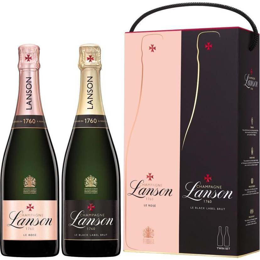 Coffret Black Label + Rose Wine