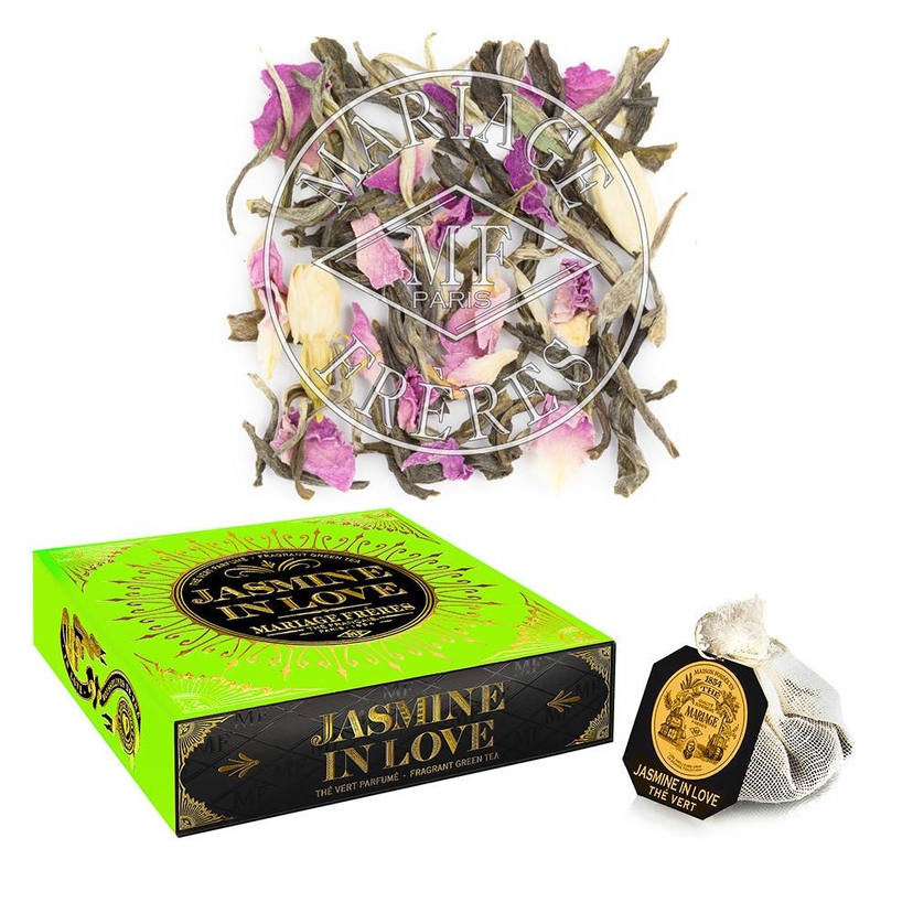 Jasmine In Love - Box Of 30 Muslin Tea Sachet