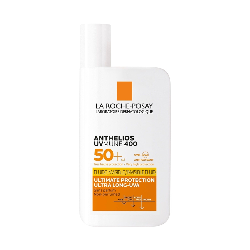 Anthelios Uvmune 400 Crème Solaire Fluide Invisible Sans Parfum