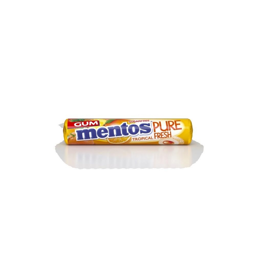 Mentos Gum Roll Pure Fresh Tropical