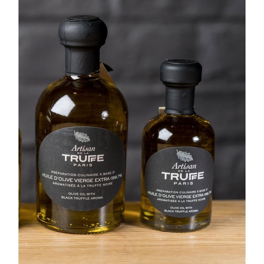 Food Preparation Based On Extra Virgin Olive Oil Flavored With Truffle Aroma