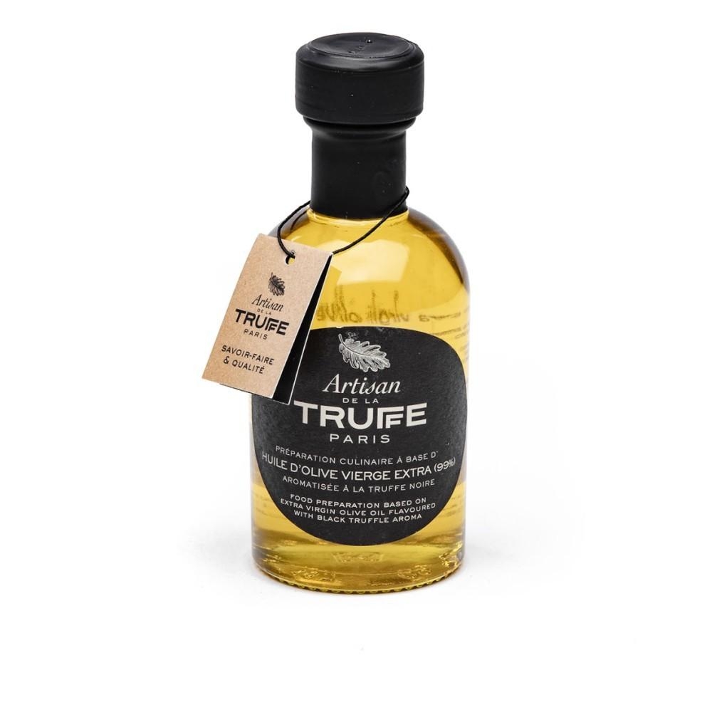 Food Preparation Based On Extra Virgin Olive Oil Flavored With Truffle Aroma