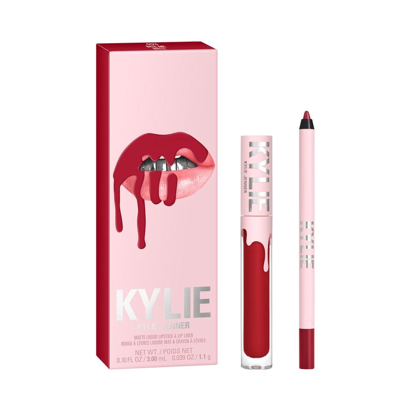 Matte Lip Kit Rouge à Lèvres Mat + Crayon à Lèvres