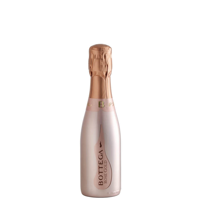 Bottega Rosé Gold Sparkling Pinot Noir Mini Bouteille