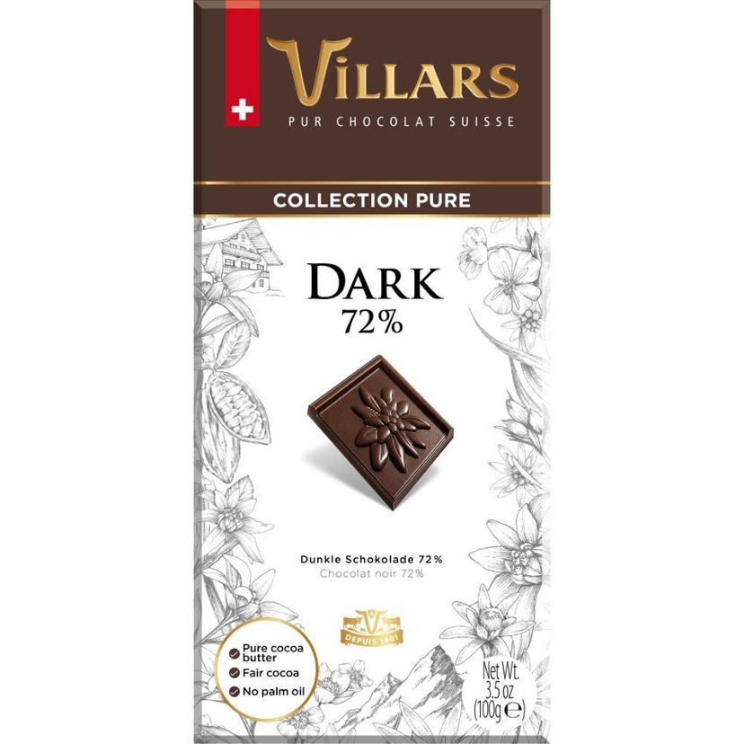 Dark Chocolate With Nougat Chips