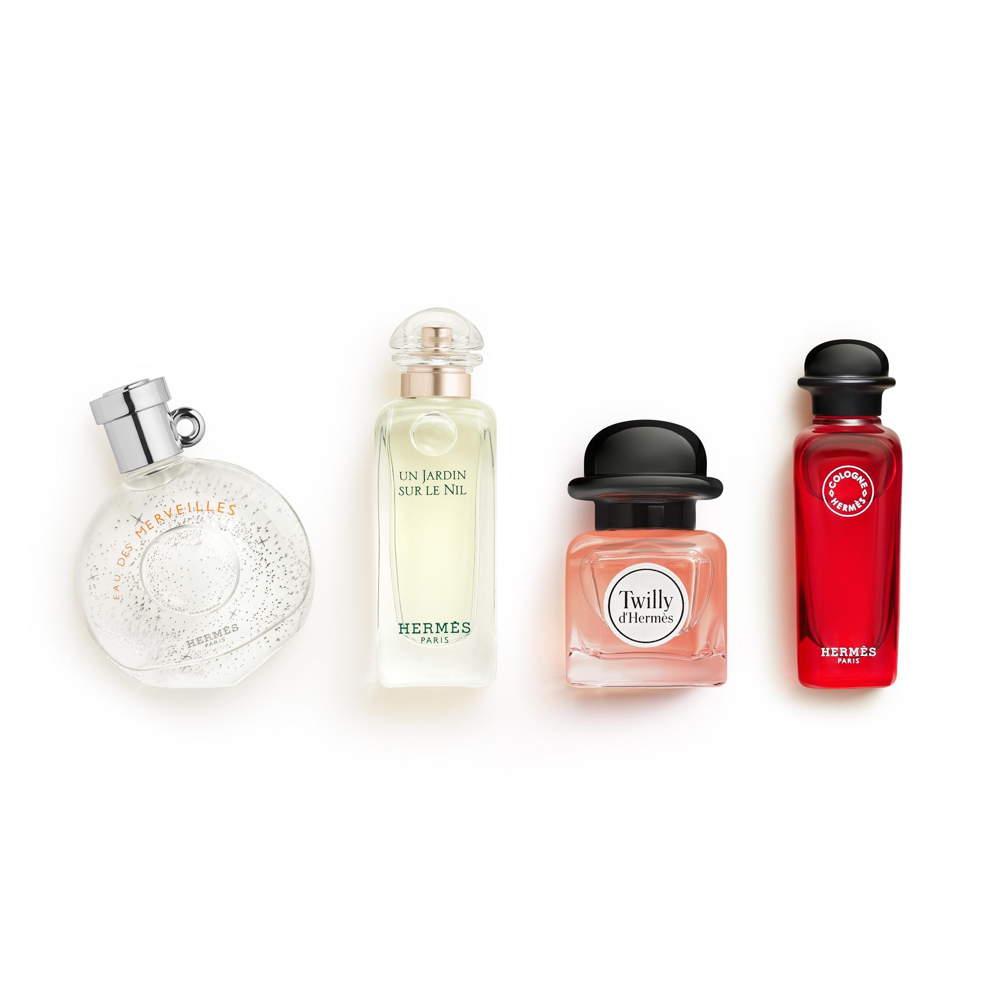 Twilly d'Hermès, Eau des Merveilles, Un Jardin sur le Nil, Eau de Rhubarbe Écarlate Miniatures gift set