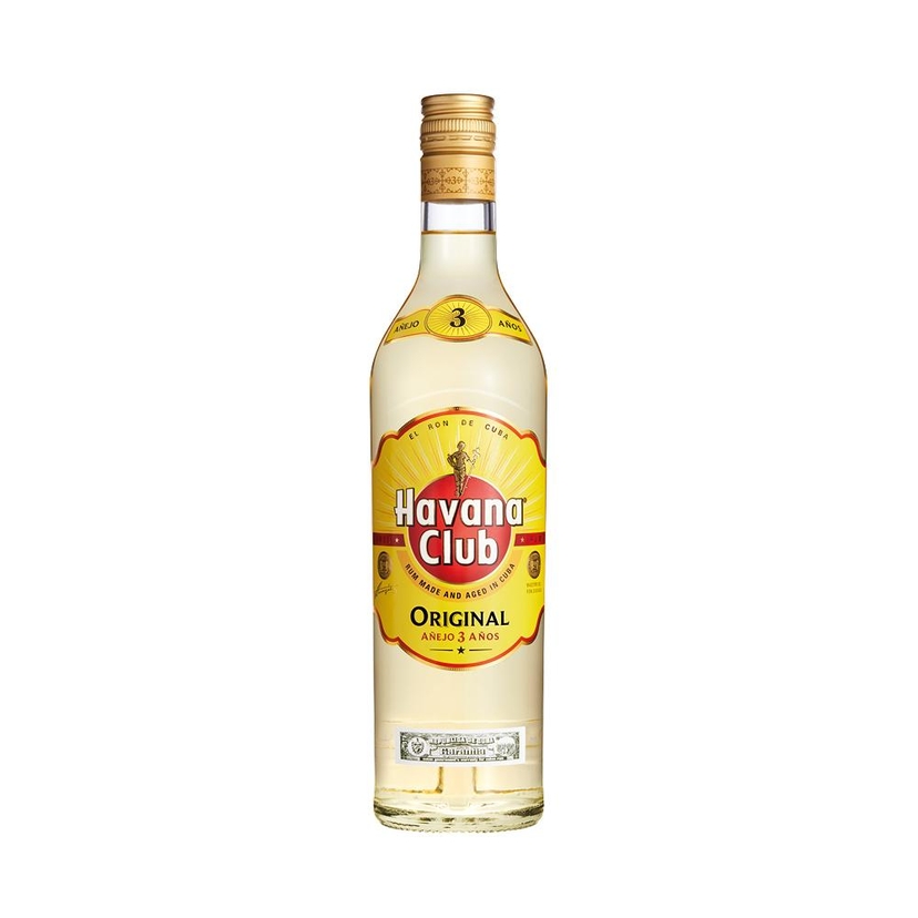 Original - Rum Cuba 3 Years White Bottle