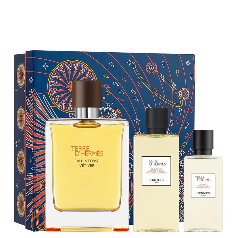 Terre d'Hermès Eau Intense Vétiver gift set, Eau de Parfum