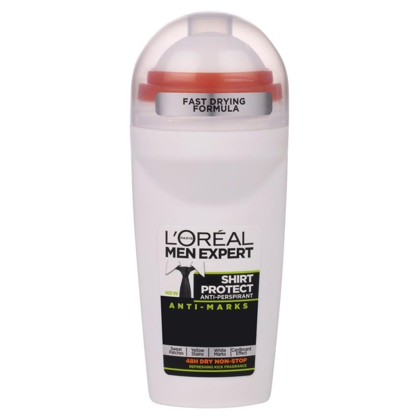 Loréal Men Expert Chemise Protéger Stick Déodorant Roll-on