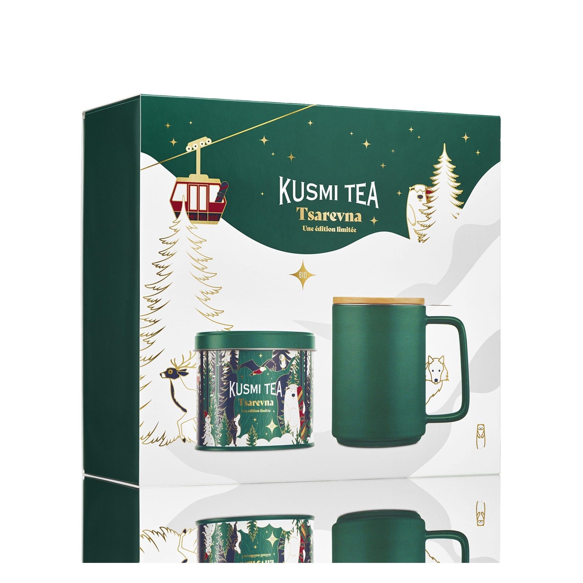 Tsarevna Organic Gift Set With A Tea Infuser Mug - Christmas 2024