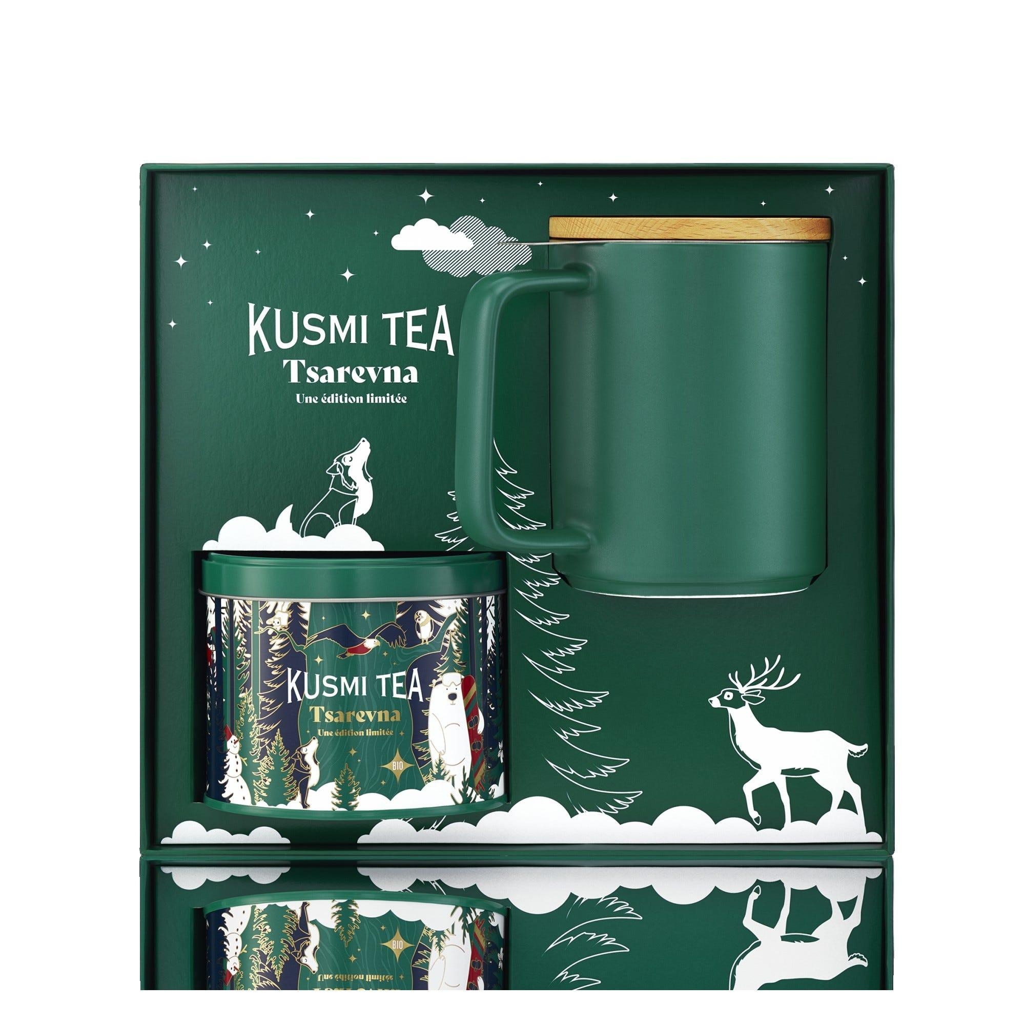 Tsarevna Organic Gift Set With A Tea Infuser Mug - Christmas 2024