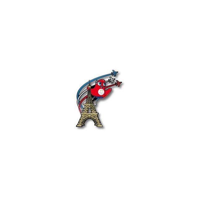 Paris 2024 - eiffel tower mascot pin